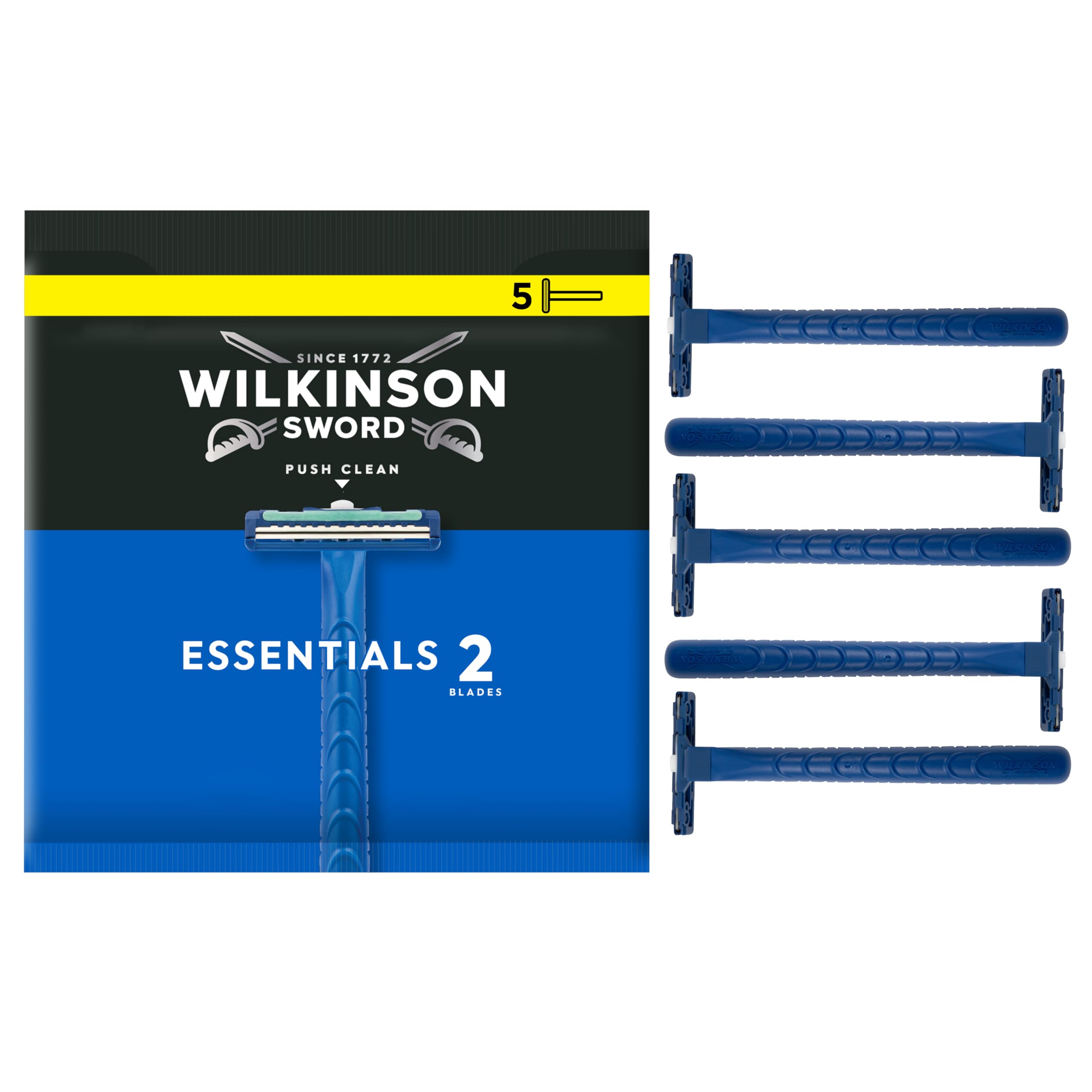 Amazon.com: Wilkinson Sword Extra 2 Disposable Razor Blades – Pack