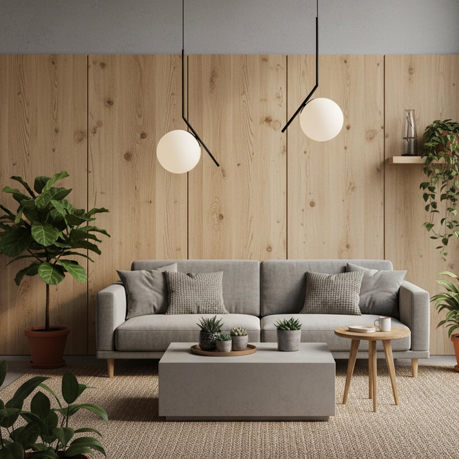 BARCELONA LED Lampada a Sospensione in Vetro a Sfera E27, Corpo in Metallo Alluminio con in Vetro Opalino, Stile Nordico Moderno Giapponese Industriale e Classico per Soggiorno e Cucina, Nero