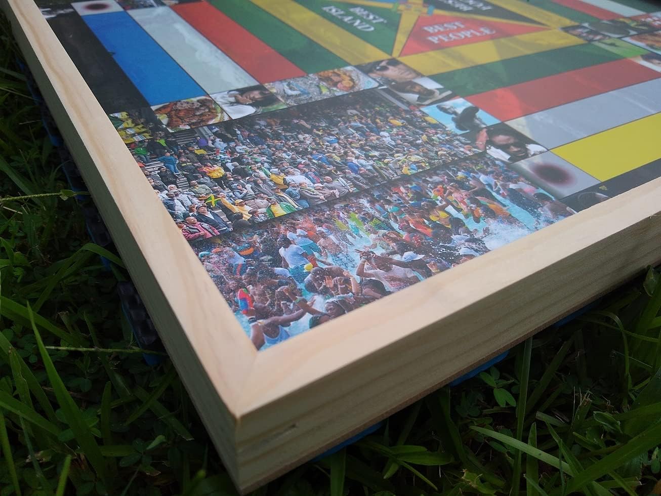 Jamaican Ludo - All About Jamaica Edition | 24in x 24in Board Game | Family Game Night Activity | Fun Easy Multi-Player Entertainment (Ludi/Ludy/Loodi)