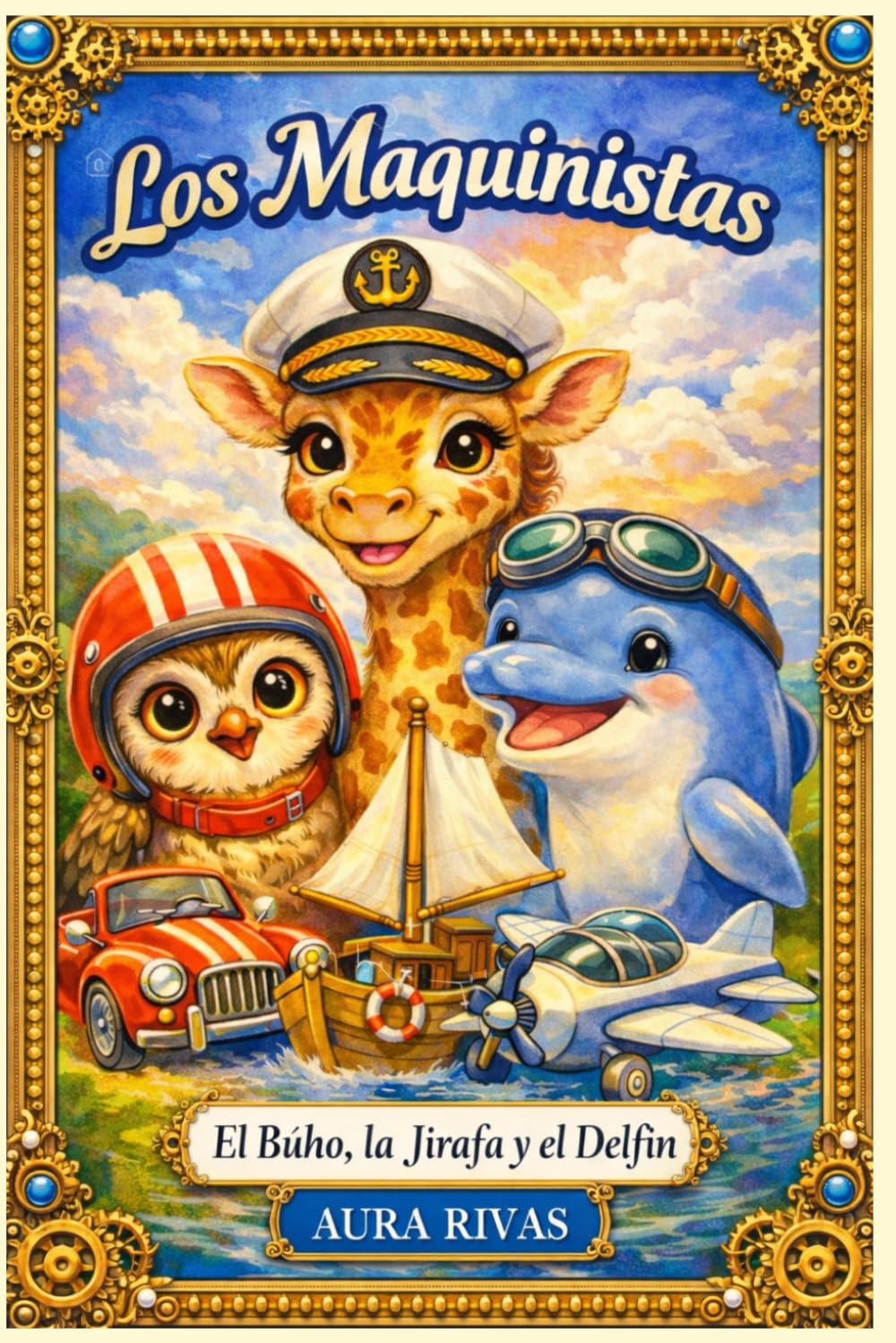 Los maquinistas: Un cuento infantil sobre amistad, sueños y máquinas increíbles