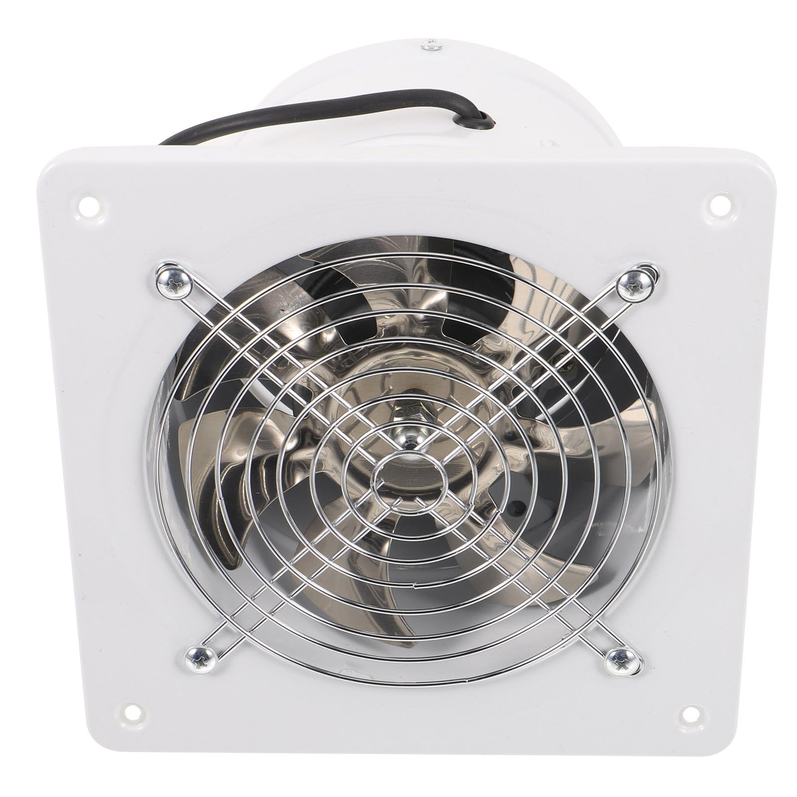Beavorty Ersatz Abluftventilator aus Edelstahl, Fenstermontiert, 150mm, 40w