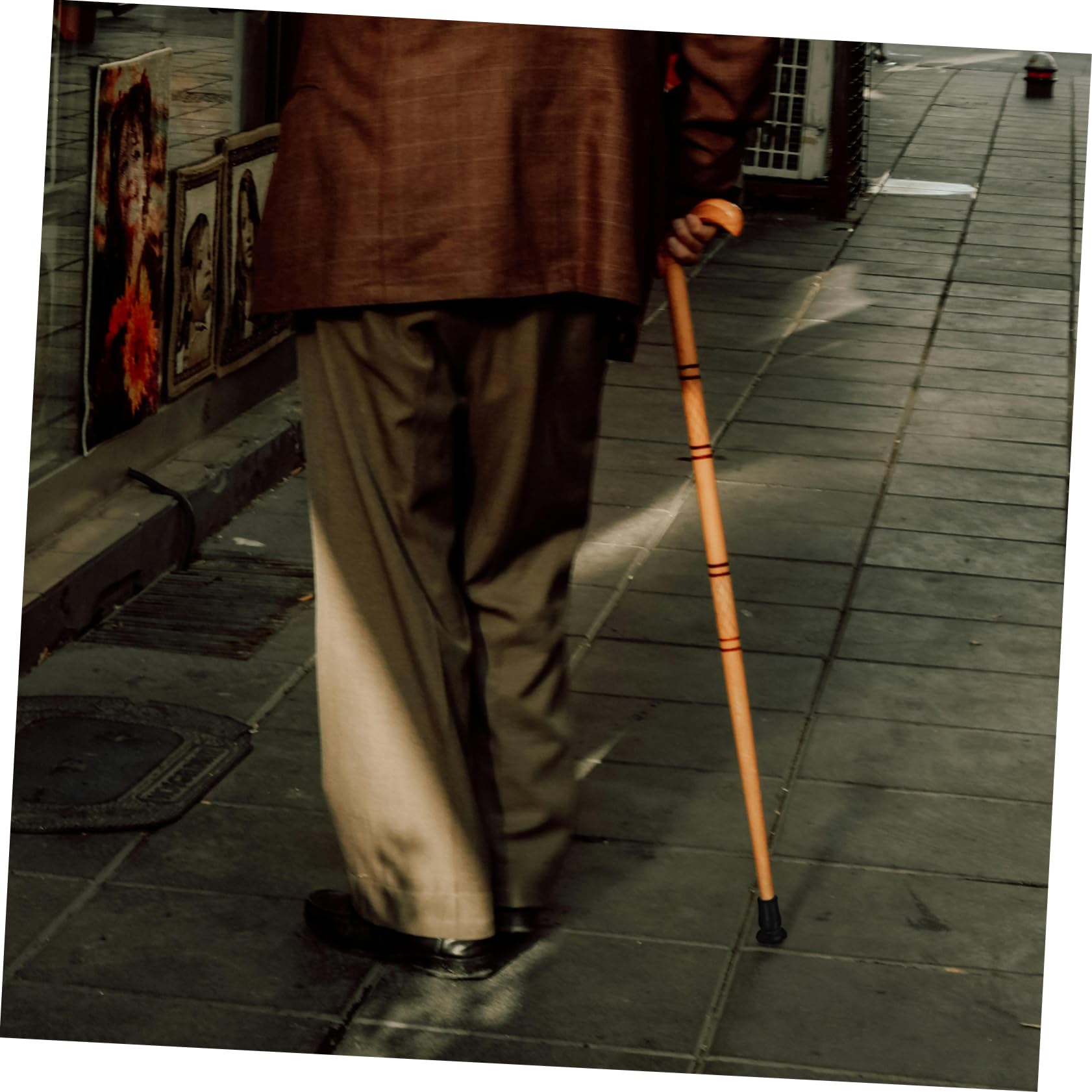 FRCOLOR Sets Cane Rubber Tips Replacement Walking Stick Accessories Practical for Outdoor Use Pcs