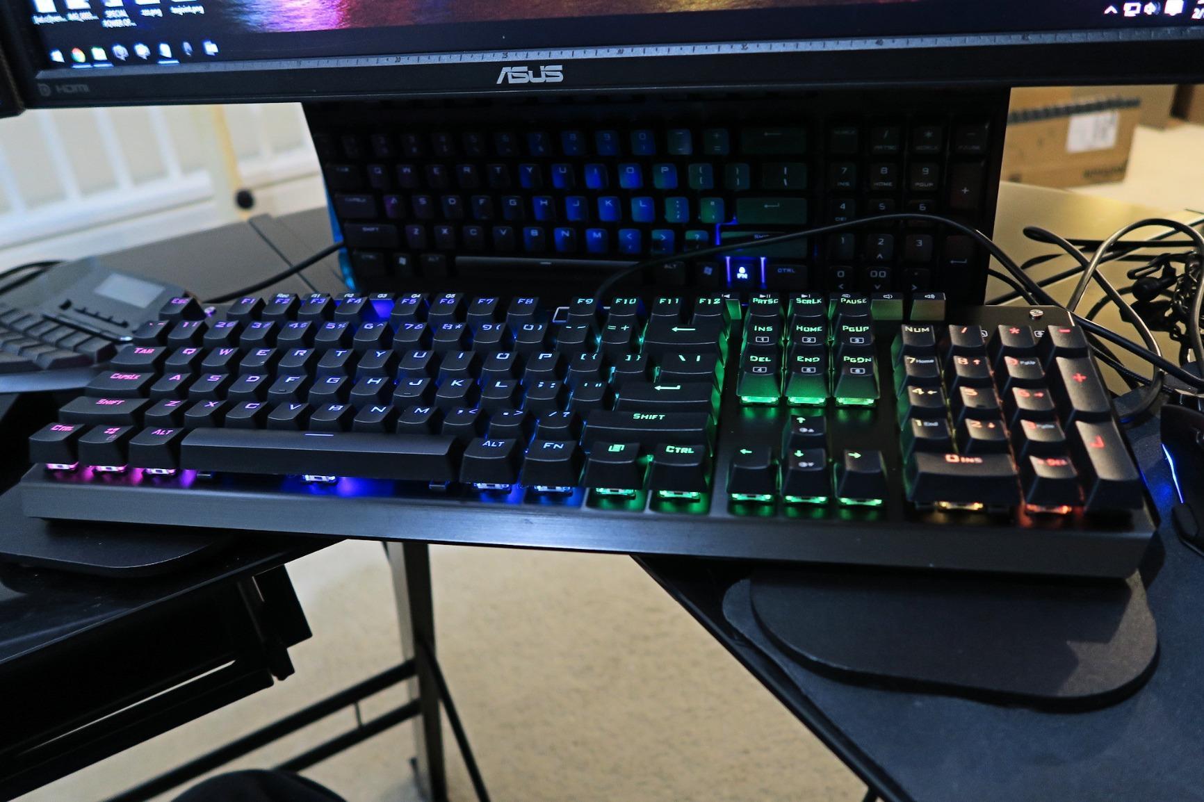 mechanical gaming redragon keyboard