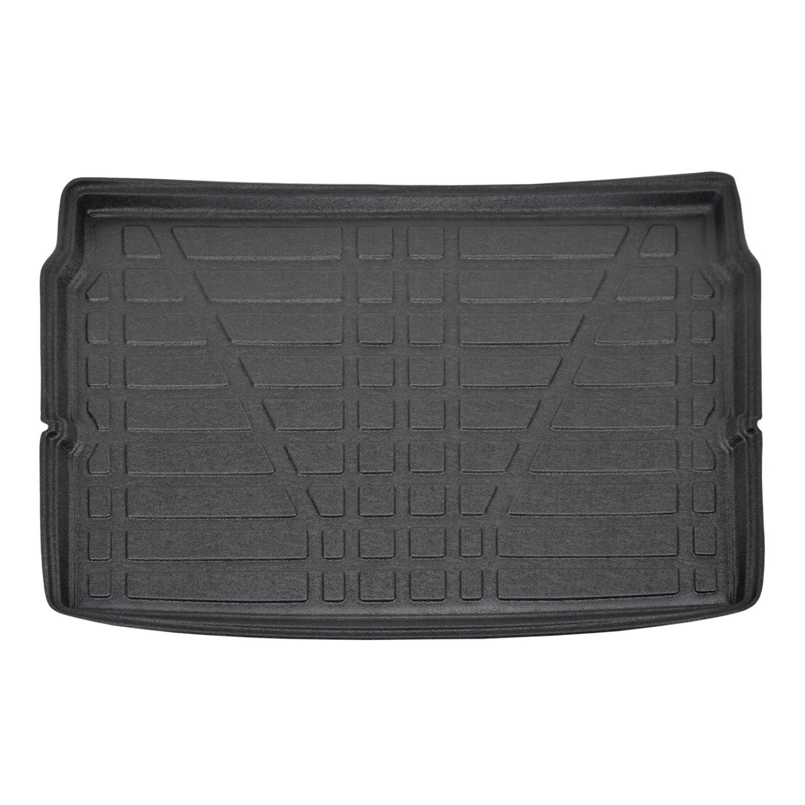 SCOUTT Vasca Bagagliaio per Peugeot 2008 Crossover Dal 2019 Piano Superiore, in TPE su Misura, Proteggi Baule con Bordo Alto 4 cm, Antiscivolo, Inodore