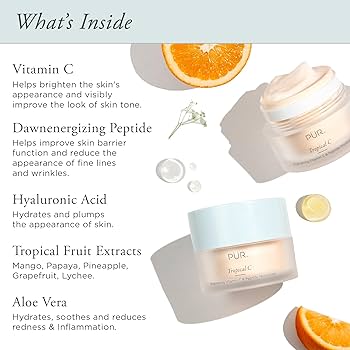 Amazon.com: PÜR Beauty Tropical C Brightening Vitamin C