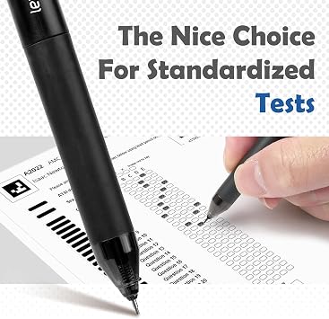 Mechanical Pencil Set 8PCS 0.7mm,Unique Levitation Pen Cap 4 Black+4 Grey | Medium Point Mechanical Pencils-Back to School Essentials, Note-Taking, Teacher Supplies, Office Supplies, 4 Black+4 Grey