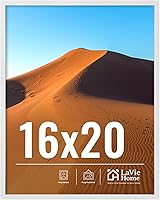 Vista 109 de LaVie Home Marco de fotos de 2 x 3, marco de fotos negro de 2 x 3 con plexiglás HD, marco de visualización de 2 x 3, 1 paquete, colección clásica