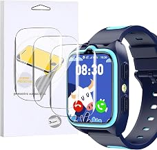 3 Pezzi Pellicola Protettiva per Blackview Smartwatch Z30/IOWODO Z30 1.75 Pollici, HD Trasparente Anti-Graffio Protezione Schermo, Senza Bolle, Soft TPU Pellicola Protettivo
