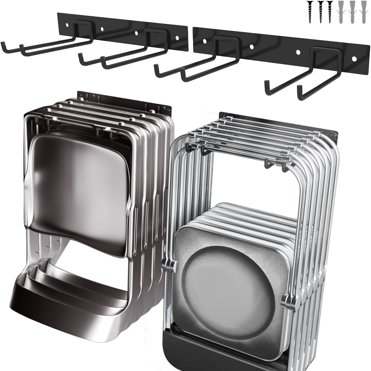 How to Create Budget-Friendly Garage Storage Solutions for First-Time Homeowners 97 SAMRELAX Garage Tool Organizer (2-Pack)