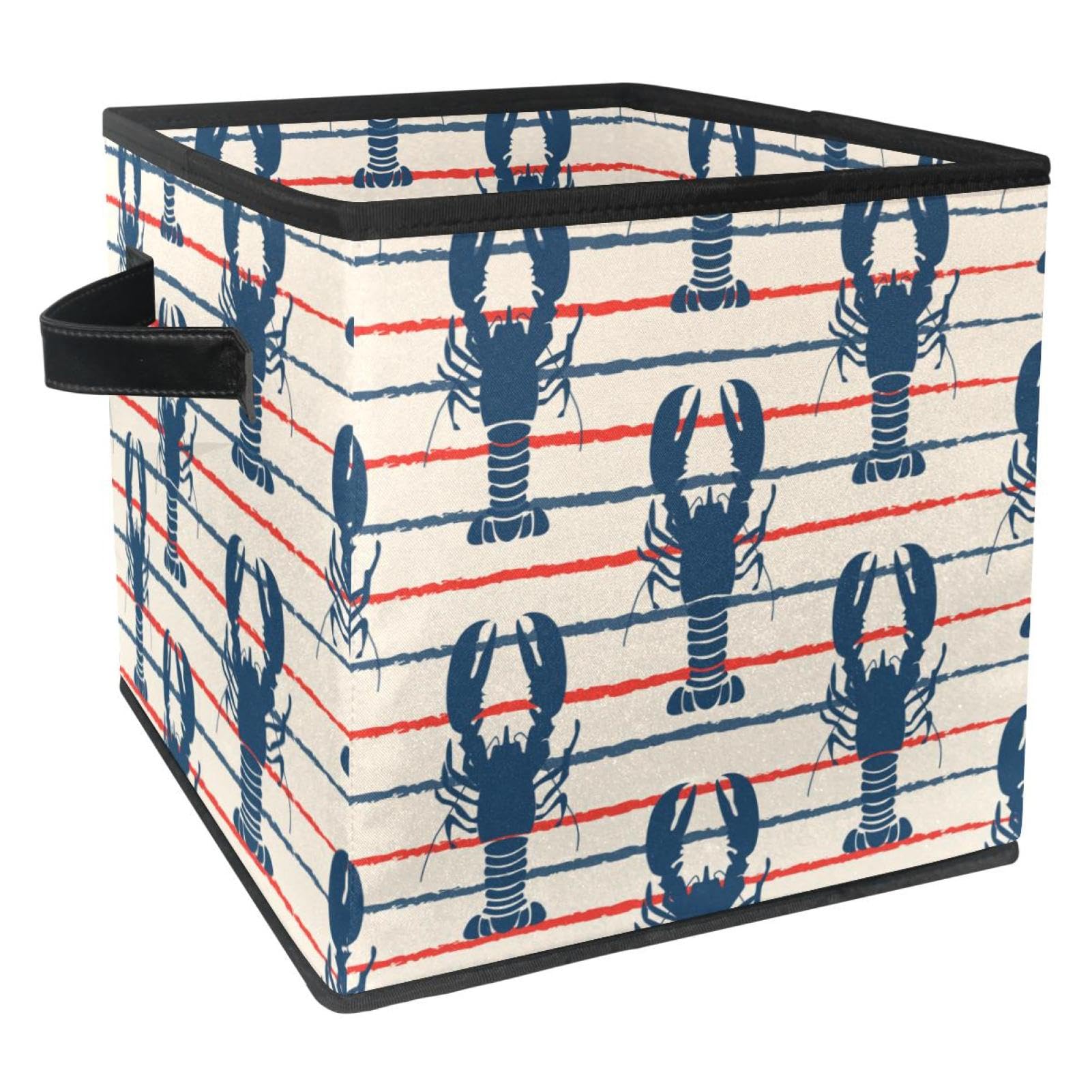 Boîte de rangement pliable tissu bac organiseur placard chambre