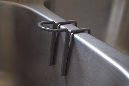 Miniatura 4 de Soporte ajustable para varita, soporte para fregadero de cocina (negro o gris)