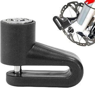 Motorcycle Disc Lock - Portable Motorcycle Anti-Theft Lock | Disc Brake with Two Keys for Motorcycles, Mopeds, Scooters, Mountain Bicycles, Electric Bicycles Cady-UK