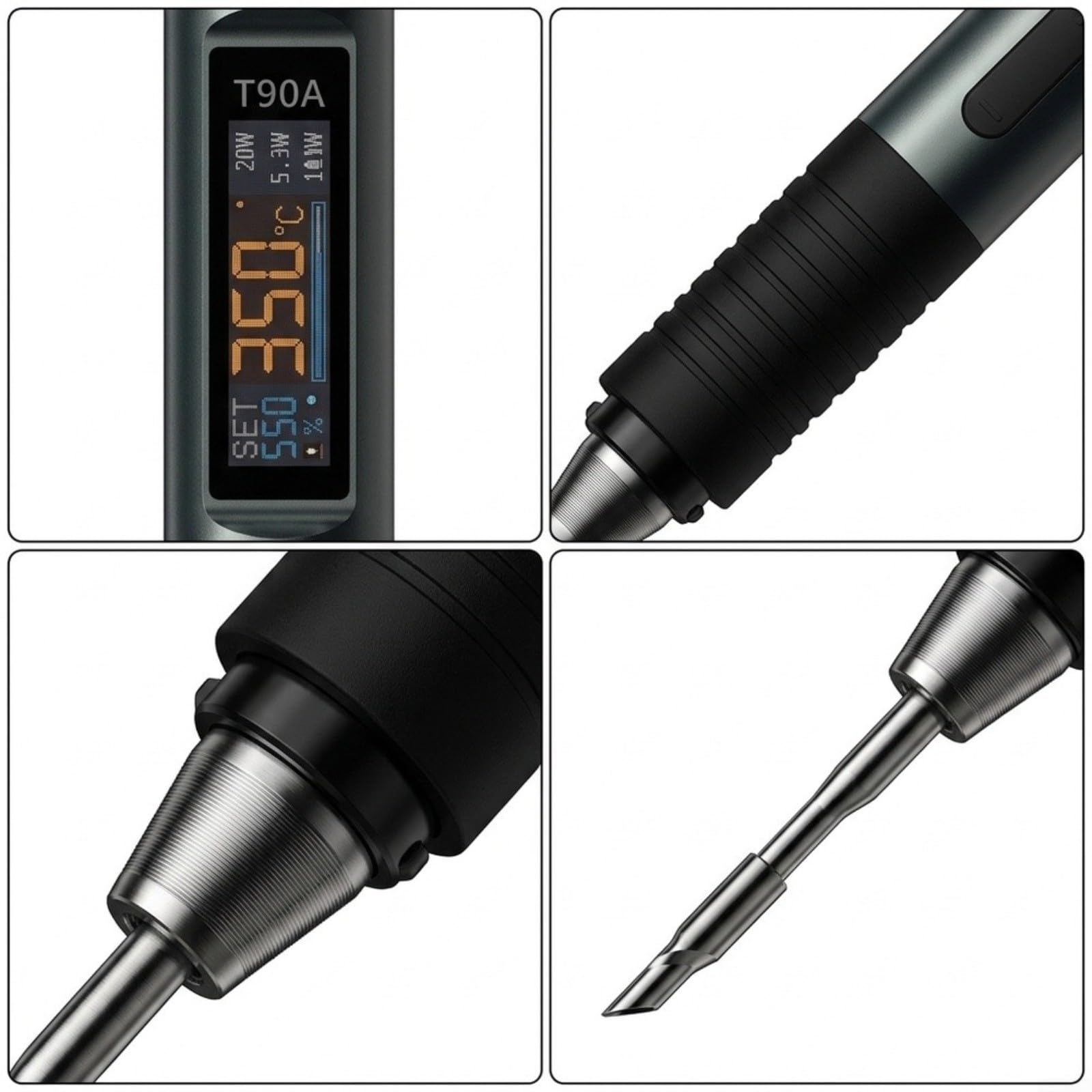 Fer à souder numérique intelligent T90A 140 W avec