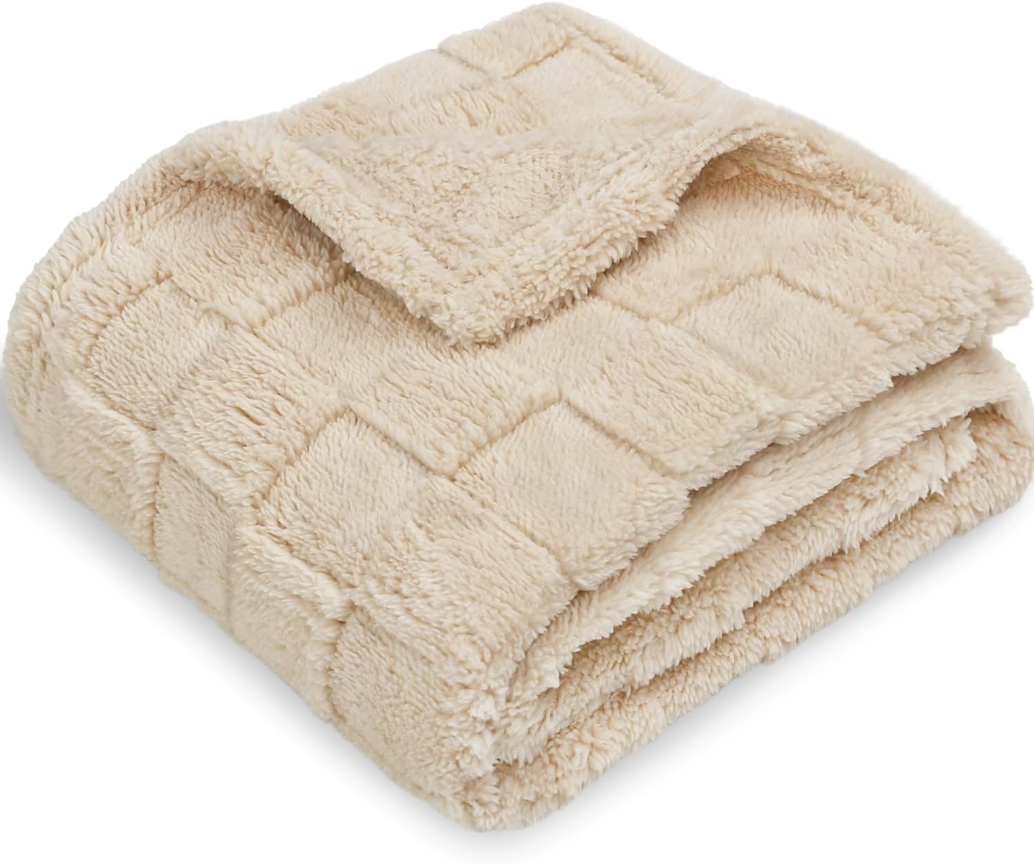 HOMRITAR Baby Blanket for Boys Girls 3D Fleece Fluffy Fuzzy