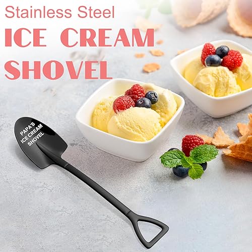 Miniatura 3 de Regalos de Navidad para papá de parte de nietos, regalos de cumpleaños para abuelos, regalos personalizados para abuelos, pala de helado para papá