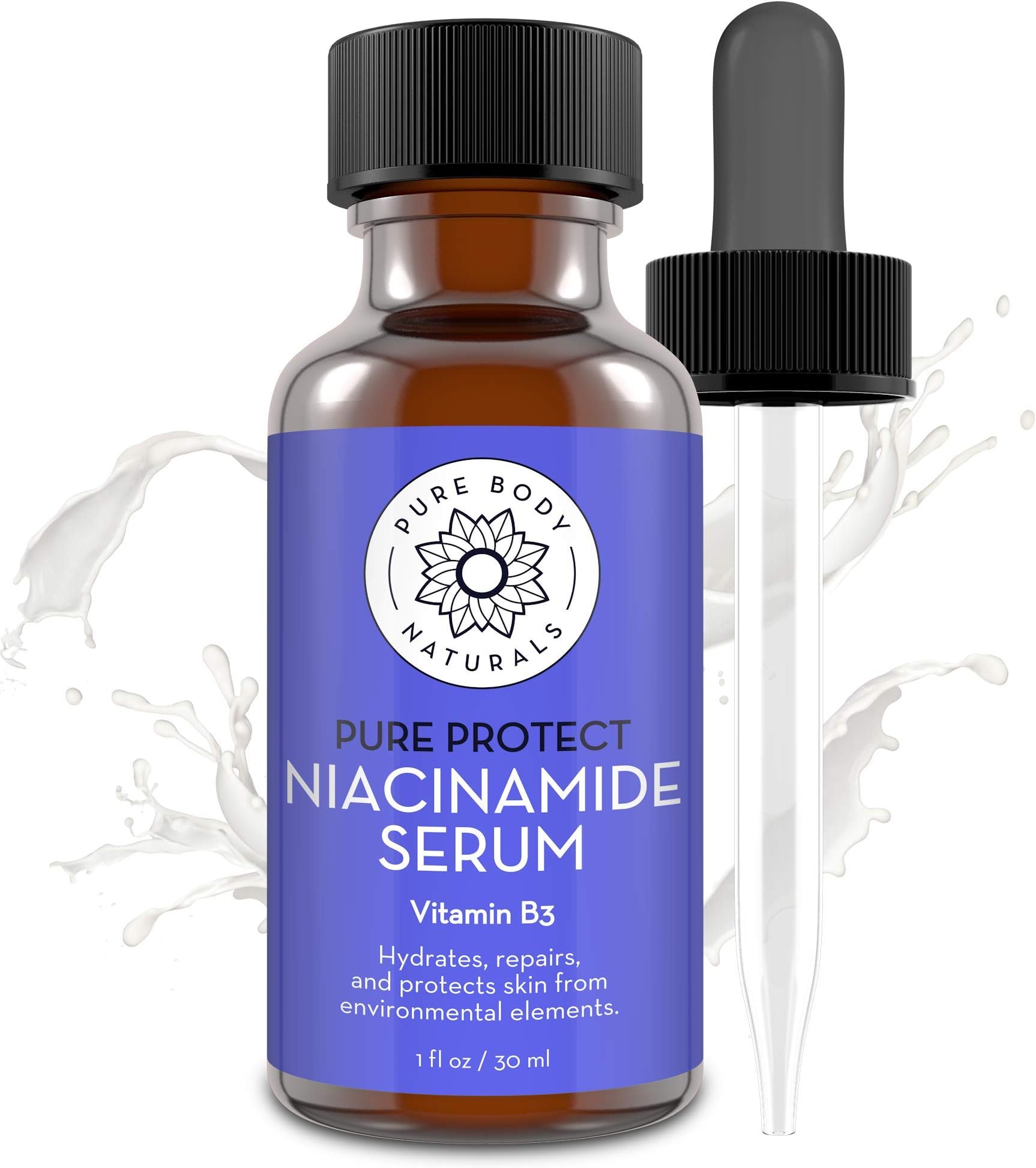 Niacinamide Serum for Face & Body - Vitamin B3, Pore Minimizing, 1 fl oz
