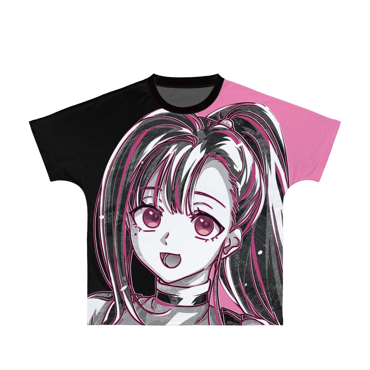 MILGRAM ミルグラム ユノ Ani Art BLACK LABEL フルグラフィックTシャツ ユニセックス XLサイズ