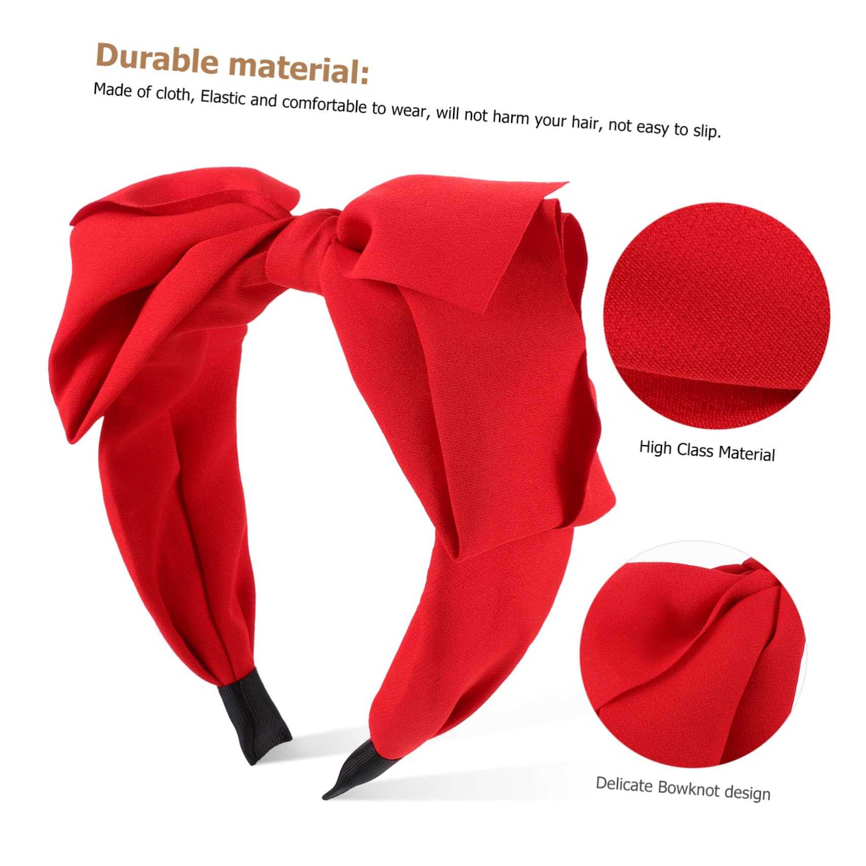 POPETPOP 9pezzi Fasce Eleganti Con Fiocco Per Accessori Moda Per Donne e Ragazze Per Uso Quotidiano e Occasioni Speciali Colori Maculato