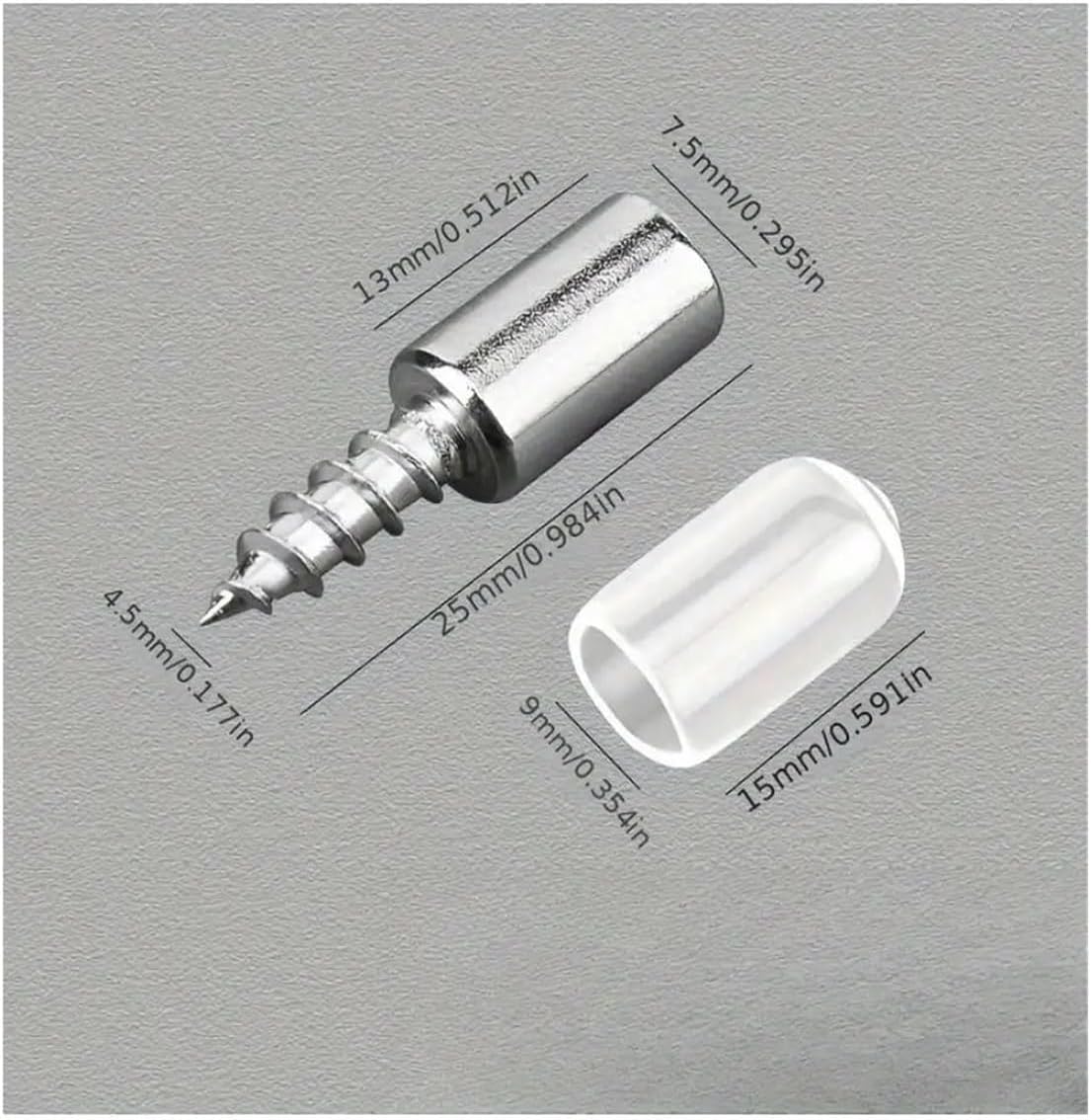 Shelf Pins and Support Pegs 200pcs Self Tapping Screws Cabinet Bracket Laminate Glass Studs Nonslip Partition Nails