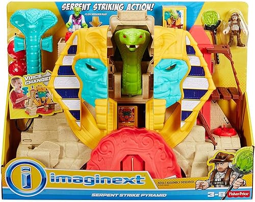 Miniatura 3 de Fisher-Price Pirámide de golpe de serpiente Imaginext