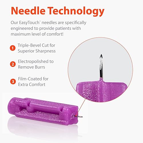 Miniatura 2 de EasyTouch Twist Lancets - 30 G, (100 por caja)
