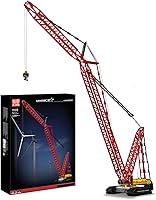 Mould King 17015 RC Crawler Crane Building Kit with Motors - 4318pcs Heavy Duty Motorized Crane for Adults