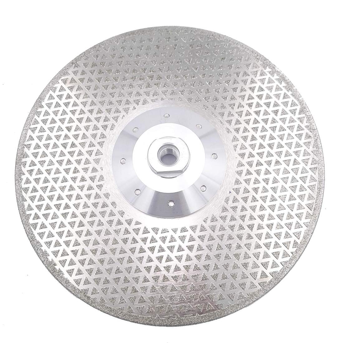 DT-DIATOOL Disco Diamante de Corte y Rectificado 230 mm x M14 Electrochapado de Doble Cara para Piedra Mármol Baldosa Granito