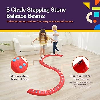 アロマグッズ paw beam Amazon.com: OMNISAFE Upgraded Balance Beams Stepping Stones