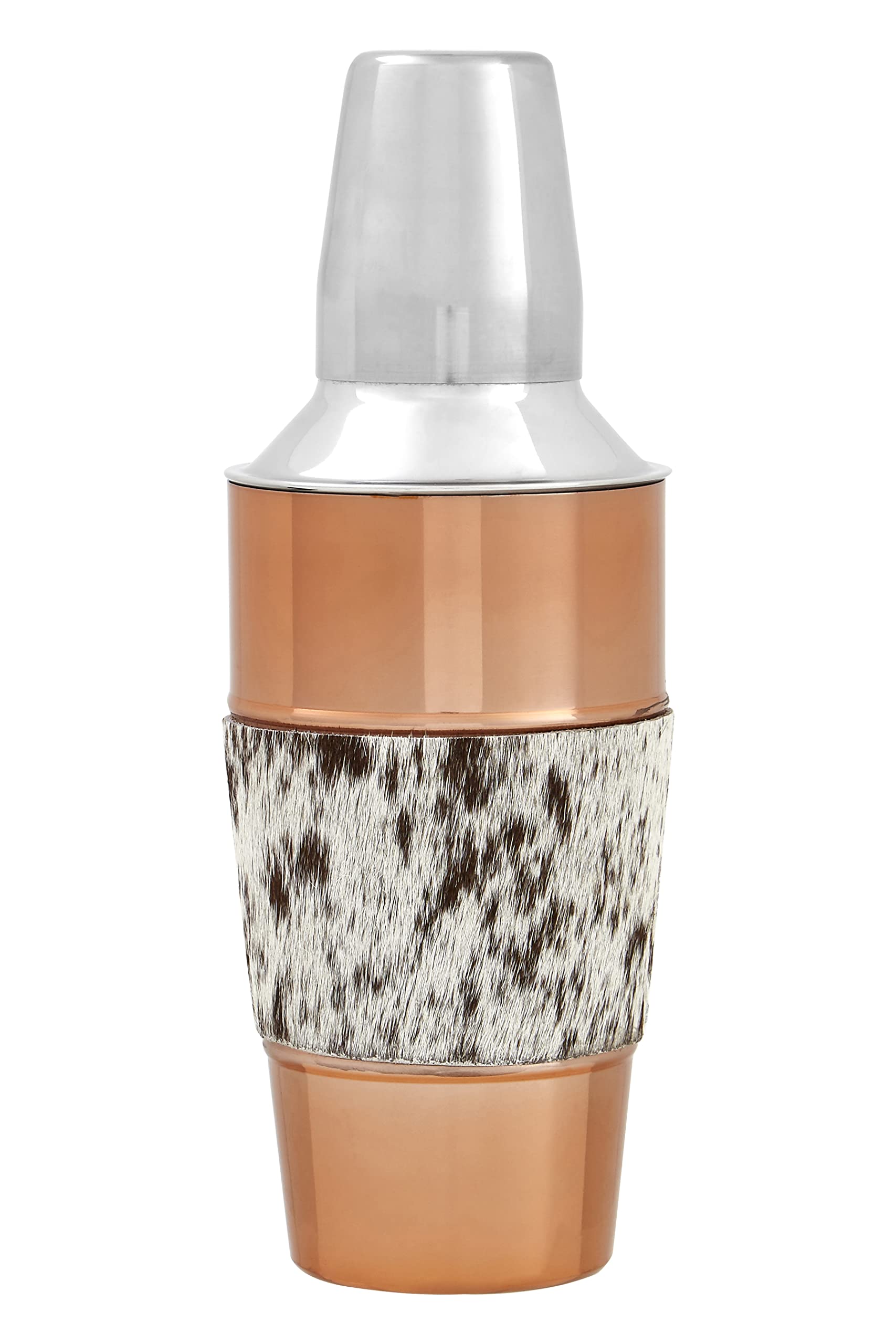 Premier Housewares Albany Cocktail Shaker - Copper Finish Stainless Steel - Gold