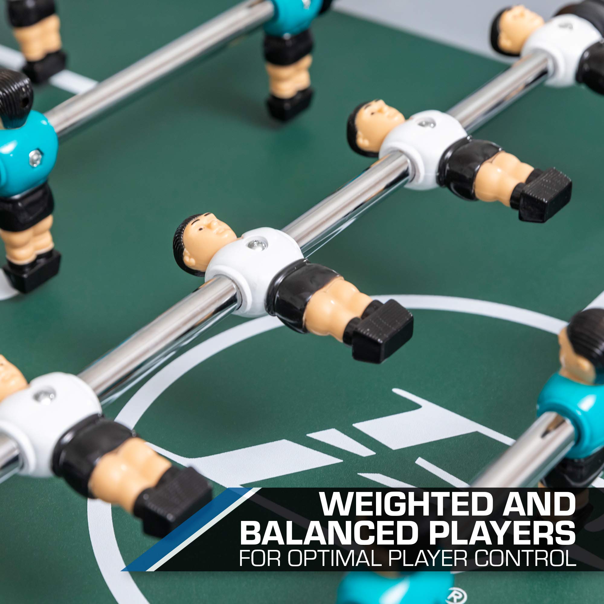 EastPoint Sports Deluxe Foosball Tables for Multiplayer Indoor or