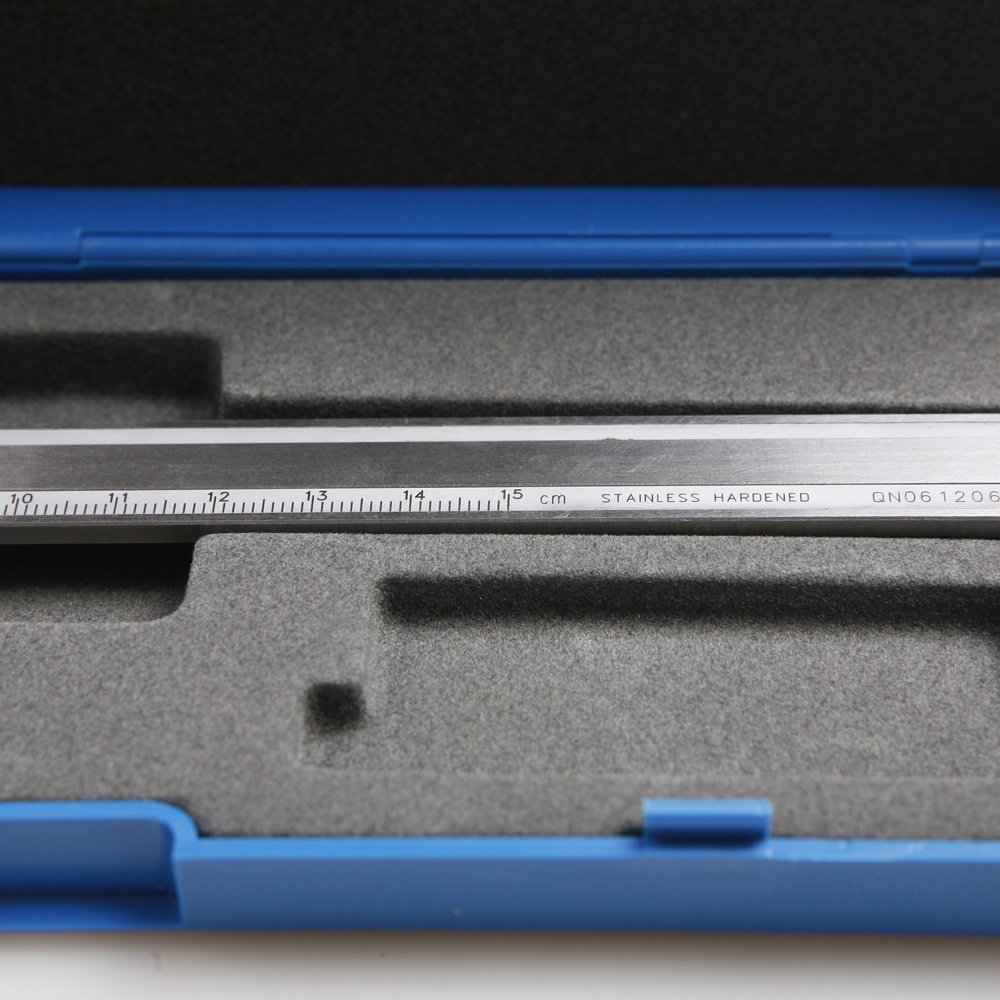 ATOPLEE Stanless acier de 6 pouces preuve Shook-pied à coulisse, / - 0,001" Précision-Mesure métrique