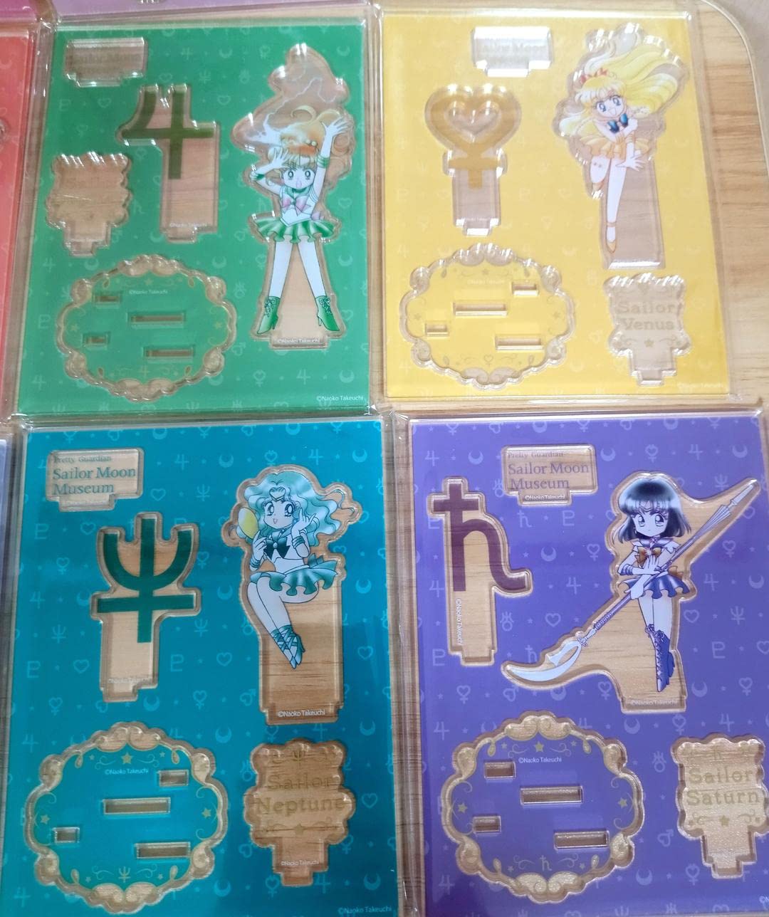 セーラームーンミュージアム　セーラームーンアクリルスタンド　10点 セーラームーンミュージアム セーラームーンアクリルスタンド 10