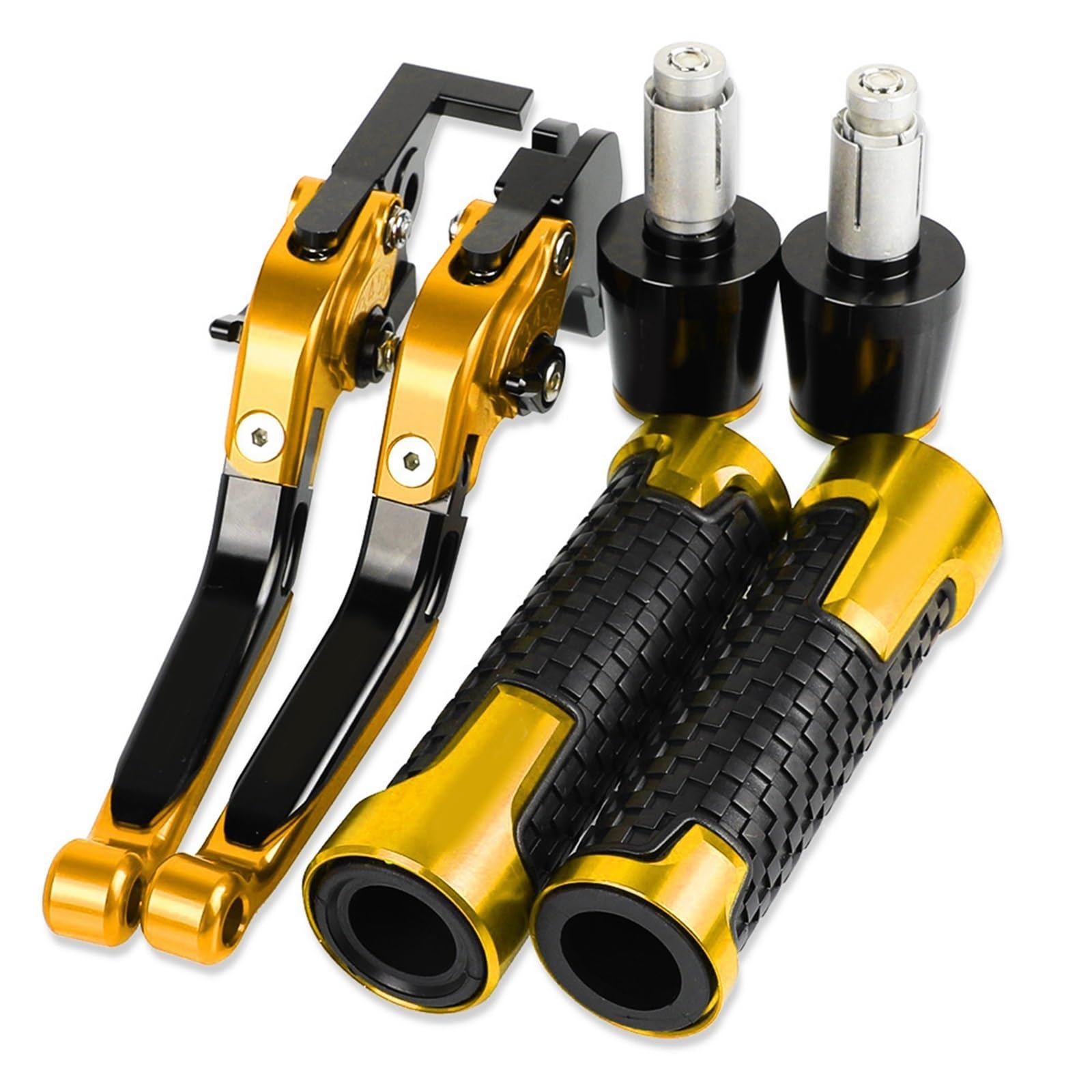 Leviers de frein moto usinés alu anodisé pour guidon CB125R 2011-2020