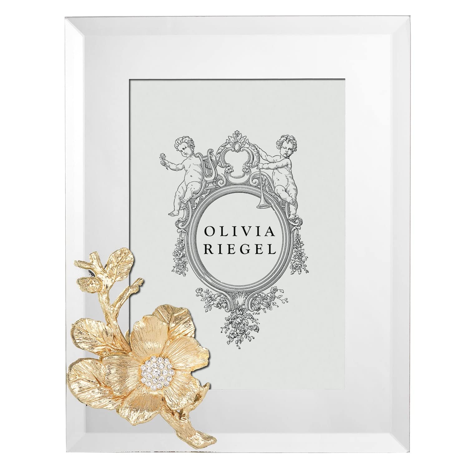 Gold Botanica 5x7 Frame by Olivia Riegel - 5x7