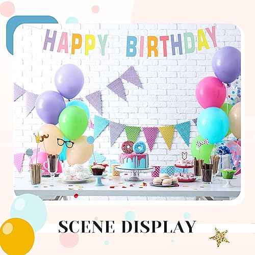 Miniatura 5 de Kit de 78 piezas de pancartas con purpurina de 6 pulgadas, paquete de letras reutilizables con cinta blanca para cumpleaños, boda, ducha, fiesta,