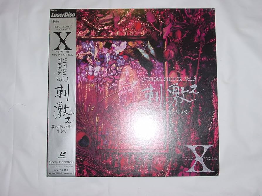 X 刺激 Vol.3 LaserDisc Amazon.co.jp: VISUAL SHOCK Vol.3 [Laser Disc] : X, X: DVD