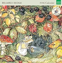 Museums & Galleries Brambly Hedge Calendar 2026 - UK Monthly Wall Calendar - 2026 Wall Planner & Personal Organizer for Home & Family