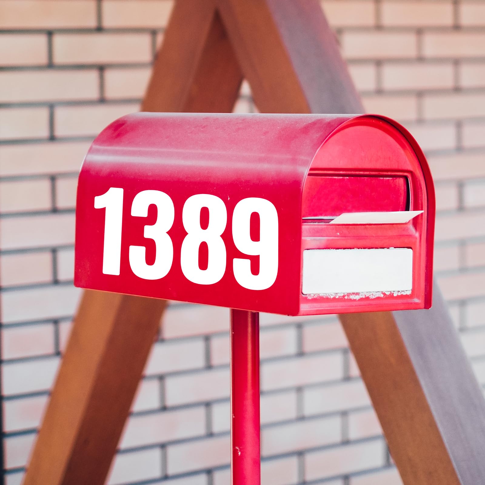 Die Cut Reflective Silver Vinyl Numbers Stickers 3 Inch Self Adhesive - 3 Sets - Premium Decal For Mailbox, Signs, Window, Door, Cars, Trucks, Home, Business, Address Number, Indoor Or Outdoor - View #6