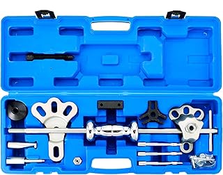 DASBET Slide Hammer Puller Set 19PCS Wheel Bearing Removal Tool w/Slide Hammer Attachments