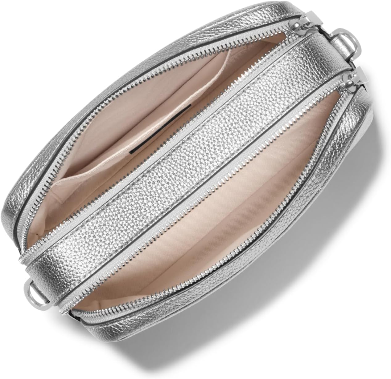 Michael Kors Womens Bryant Medium Double Zip Chain Camera Crossbody Bag - Image 2