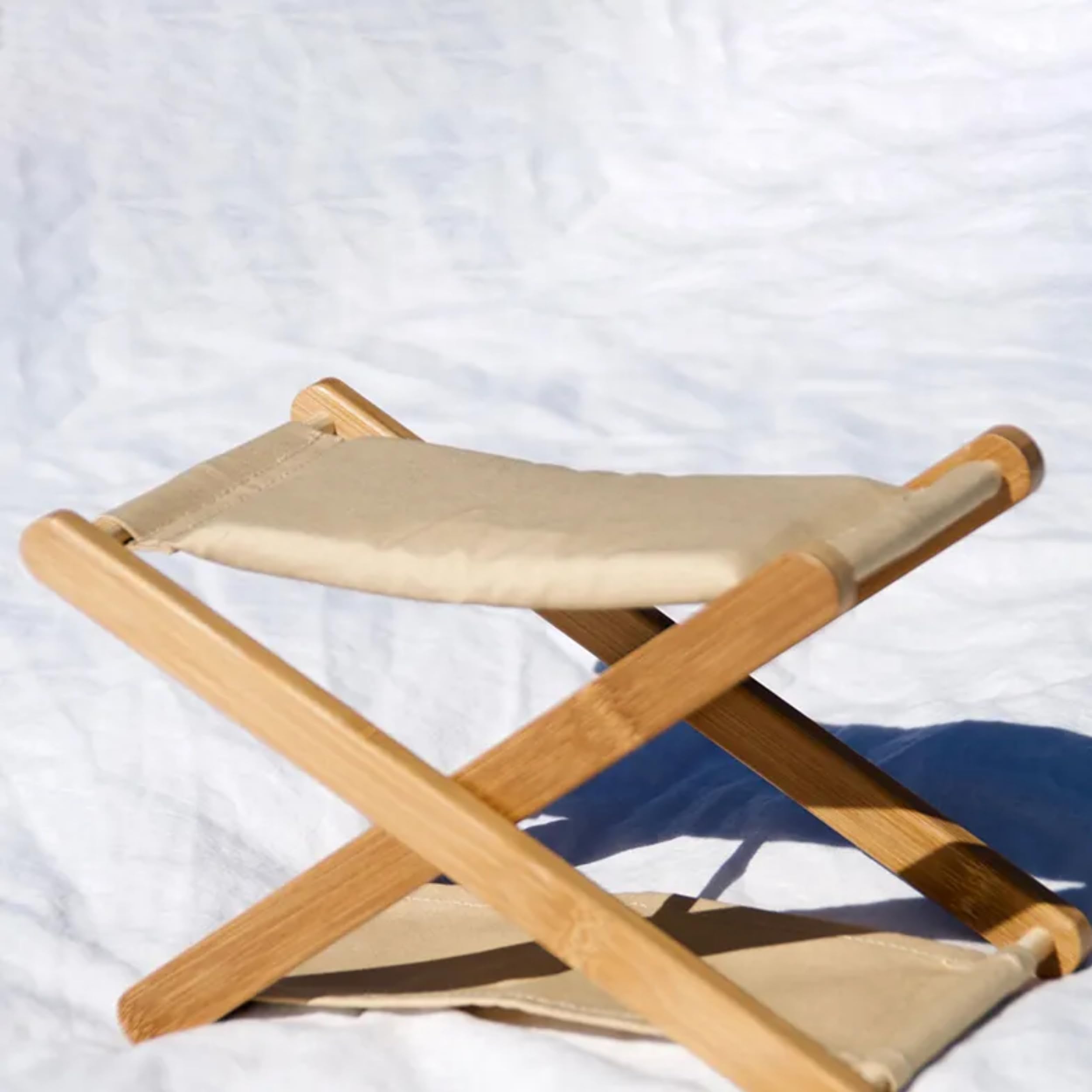 NoTrash2003 Almohada de Playa de Madera y Algodón, Plegable, Ligera y Compacta, Reposacabezas Estilo Tumbona, Silla (1), 100-6043
