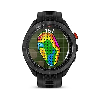 Amazon.com: Garmin Approach® S70-47 mm Black Ceramic Bezel