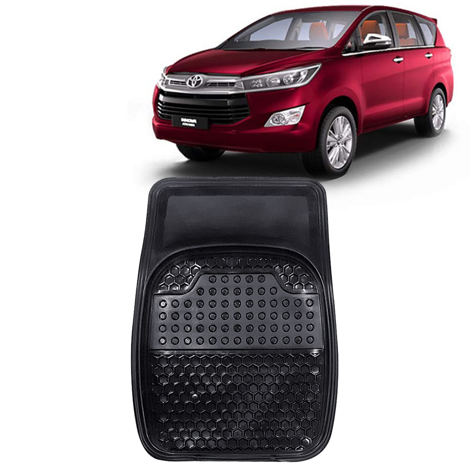 Kingsway 3G PVC Rubber Car Floor Foot Tray Mats Universal Fit for