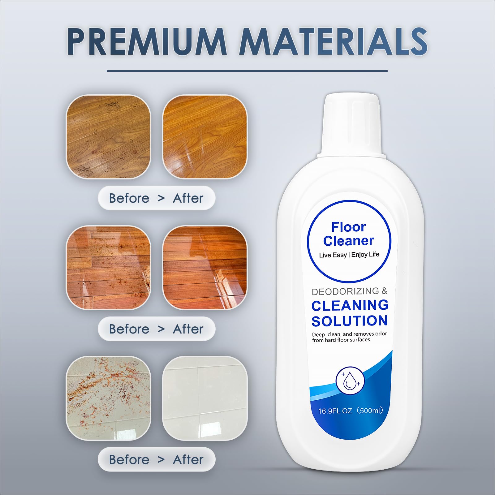 Solución limpiadora de suelos compatible con Tineco S3, S5, S7 y S9 Artist. Limpiador de suelos profesional apto para todas las aspiradoras Tineco inalámbricas de uso en seco y húmedo (500 ml x 2).