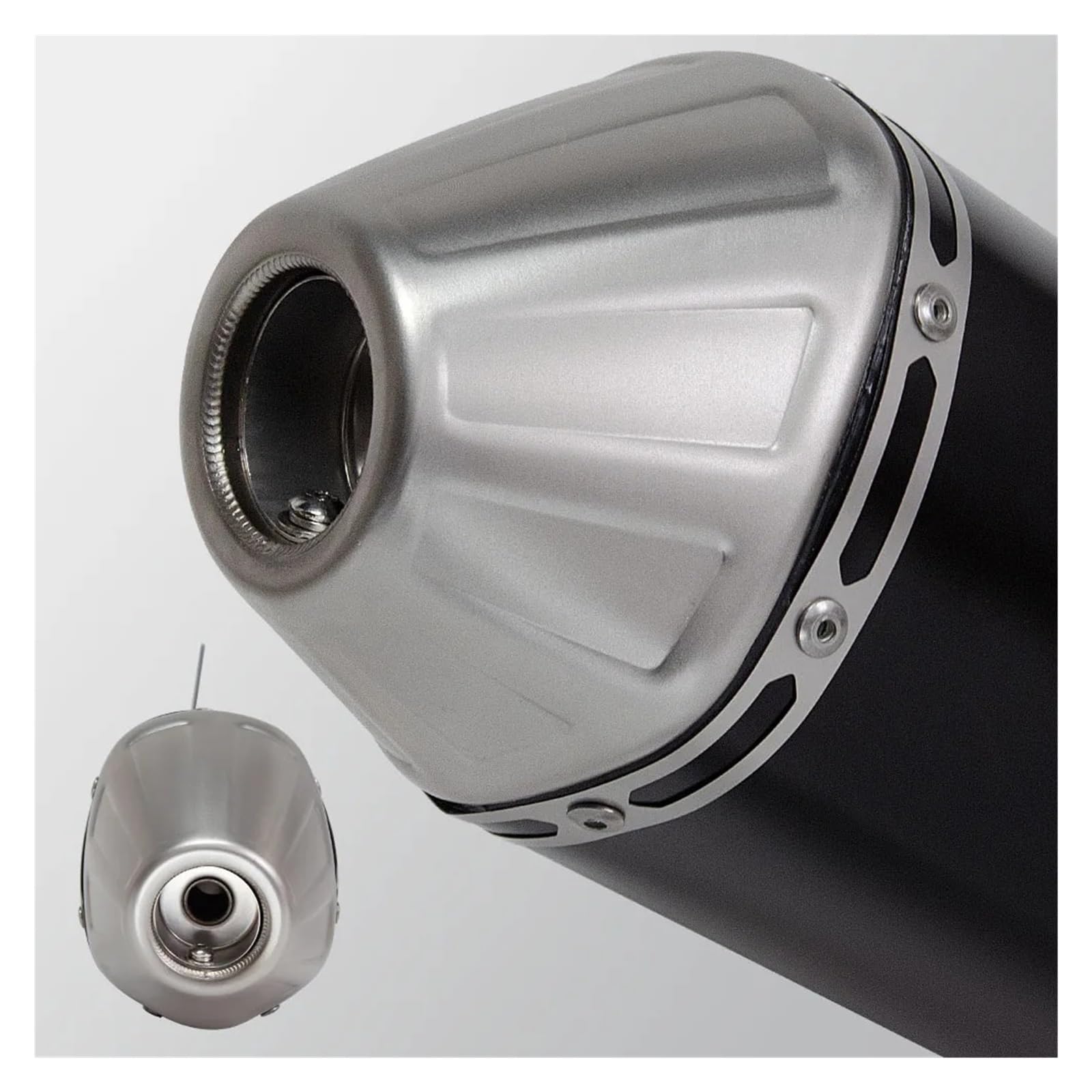 Silenciador Escape Moto Silenciador De Escape T148 Con DB Killer Para KOVE 800X 800 X Adventure Rally Pro Slip-on Line(Type A)