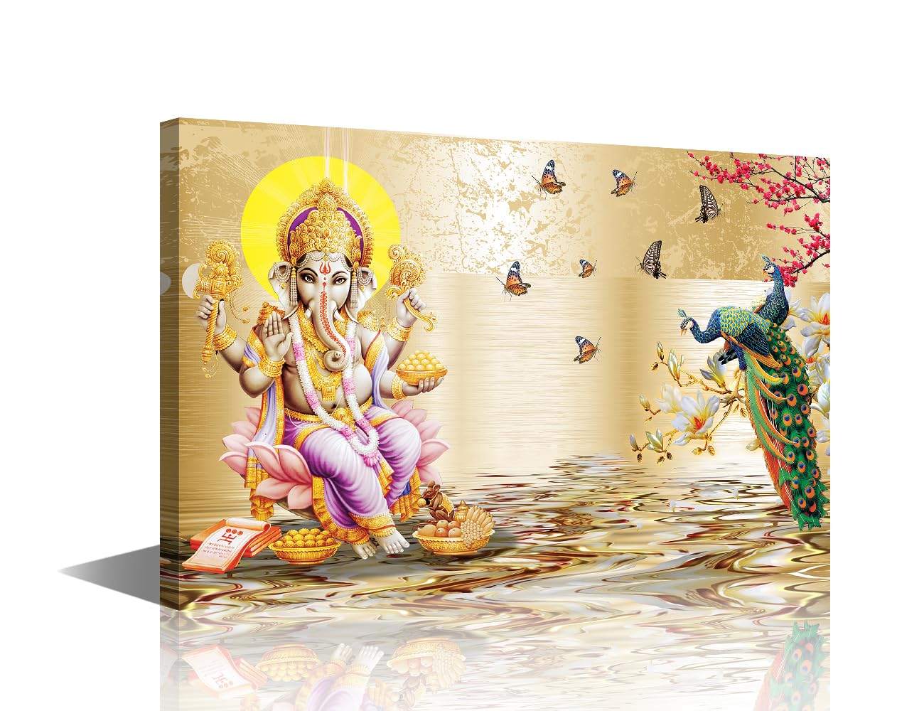 Tableau divinité Ganesh pour harmoniser l'énergie de la maison - 8