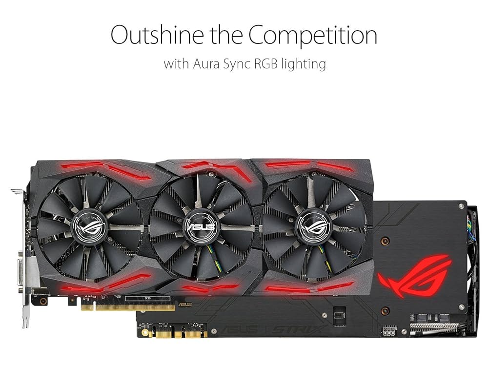 ASUS ROG STRIX GeForce GTX 1080 TI 11 GB VR Ready 5K HD