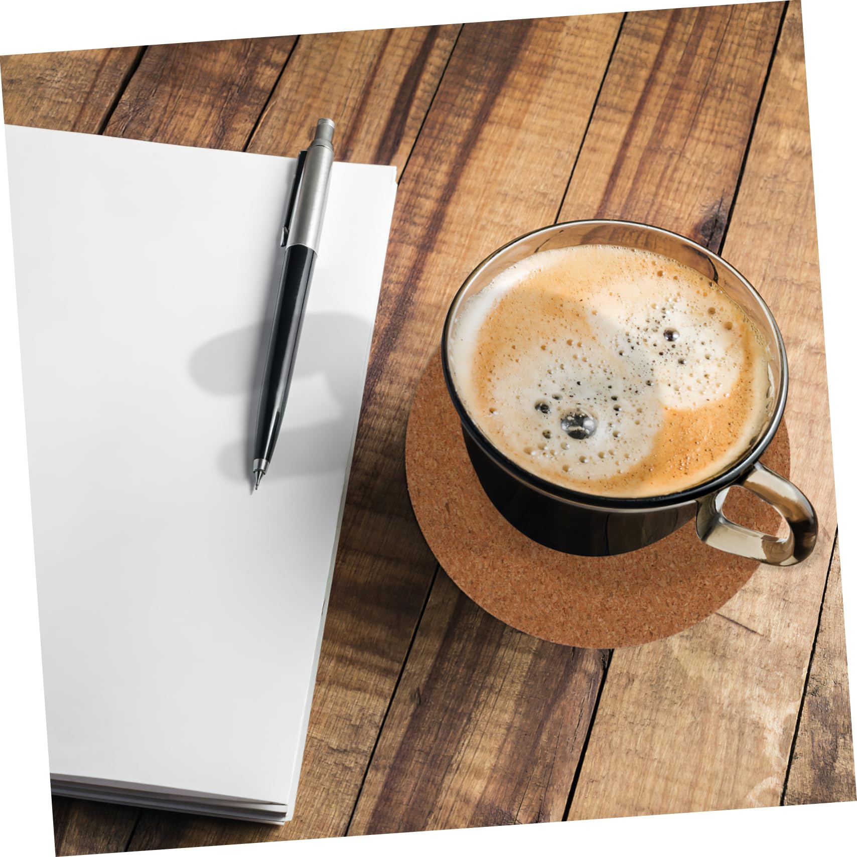 DOITOOL 5 Series Coasters De Autoadhesivos De Posavasos Redondos Aislantes para Bebidas Almohadillas Antideslizantes para Tazas Y Vasos Protección para Mesas De Comedor Y 60 Piezas X 5