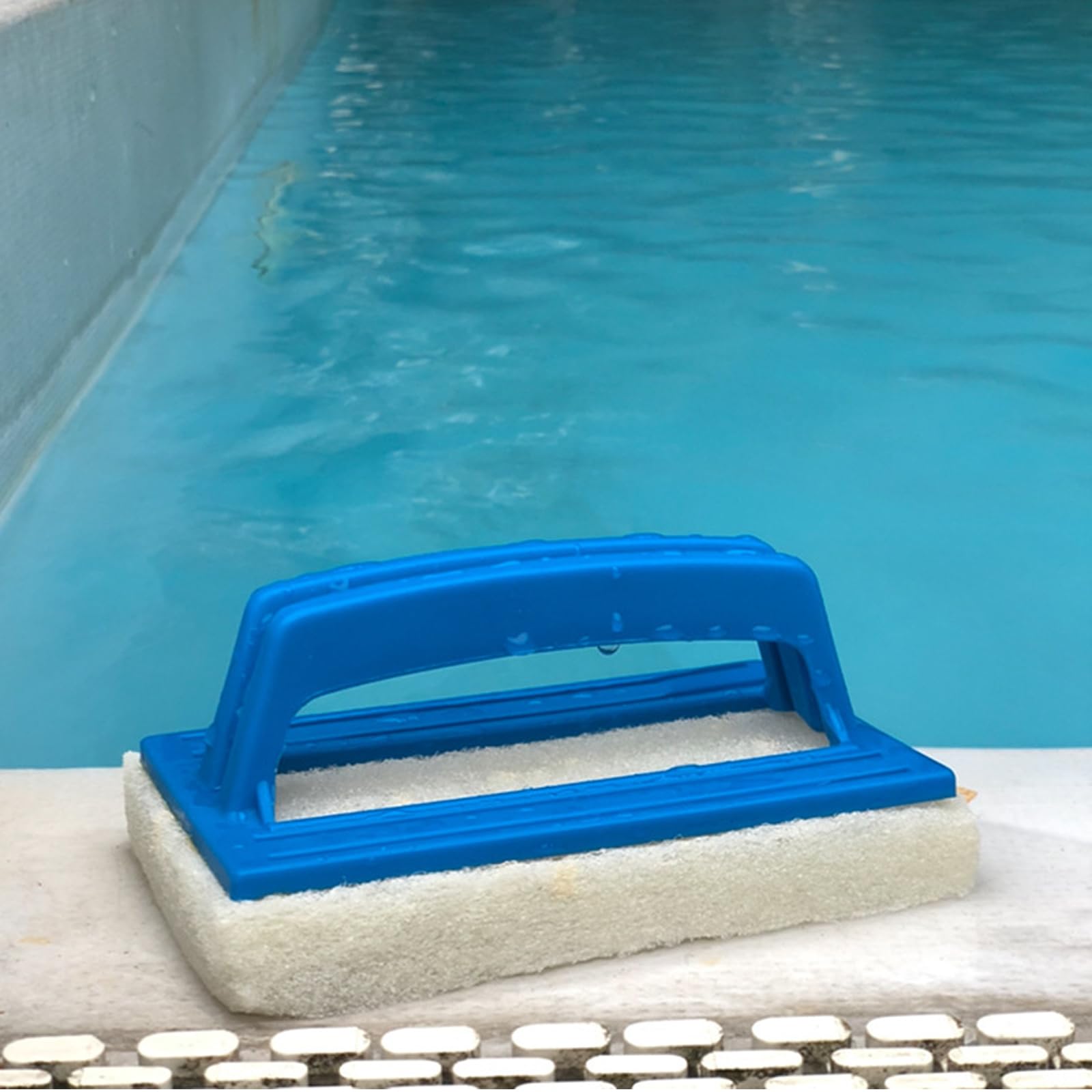 Spugna Per Piscina In 2 Pezzi Con Spazzola Per La Pulizia Del Manico Per Pulizia Di Piastrelle Piccole Piscine Vasche Da Bagno Spa 96861248
