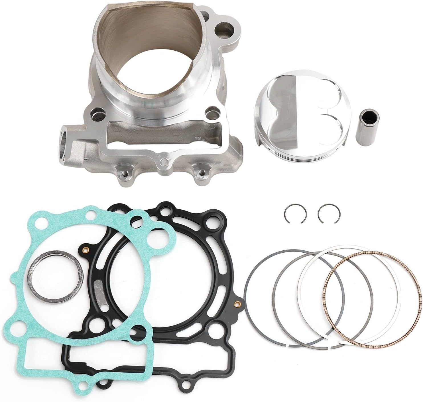 Mad Hornets 77mm Cylinder Piston Gasket Top End Rebuild Kit For Kawasaki KX250F KX 250 F 2009-2016